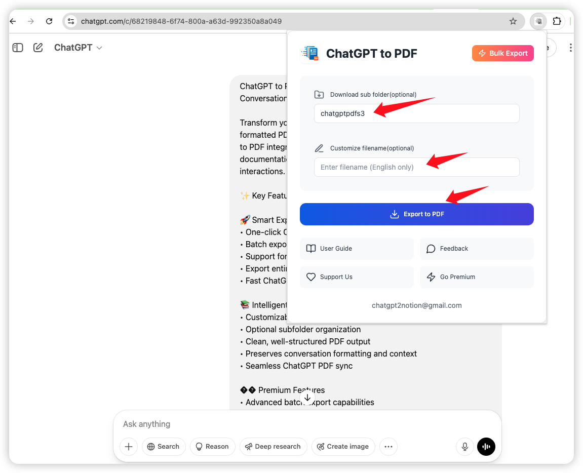 Batch Export Demo